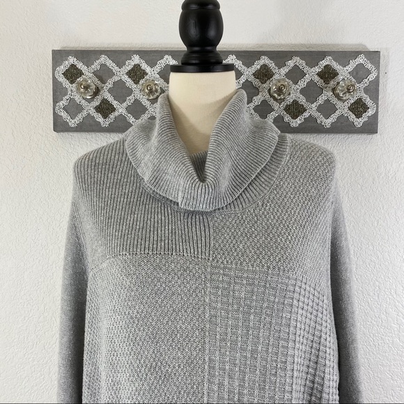 Chico’s Cowl Neck Sweater, Size 3 (XL/16) - Picture 2 of 9